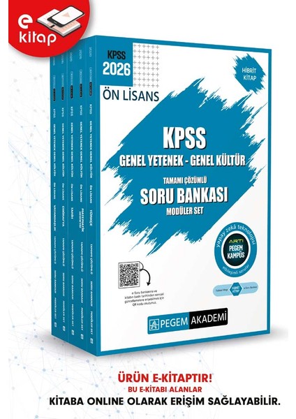 2026 KPSS Ön Lisans Genel Yetenek Genel Kültür Tamamı Çözümlü E-S