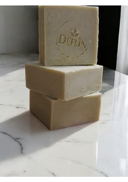 Hatay Yöresi Saf Zeytinyağı ve Defne Yağı ile Üretilen Defne Sabunu 450 gr 3'lü