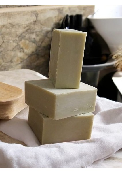 Hatay Yöresi Saf Zeytinyağı ve Defne Yağı ile Üretilen Defne Sabunu 450 gr 3'lü