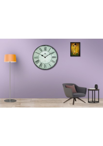 SAAT00431 Ahşap Duvar Saati Ebat 70 cm fiyatları