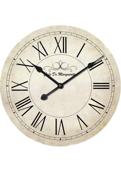 SAAT00123 Ahşap Duvar Saati Ebat 70 cm