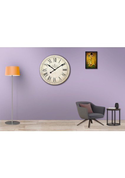 SAAT00123 Ahşap Duvar Saati Ebat 70 cm fiyatları