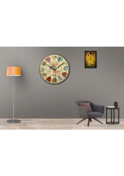 SAAT00227 Ahşap Duvar Saati Ebat 70 cm modelleri