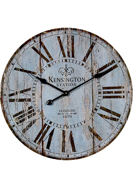 SAAT00078 Ahşap Duvar Saati Ebat 70 cm