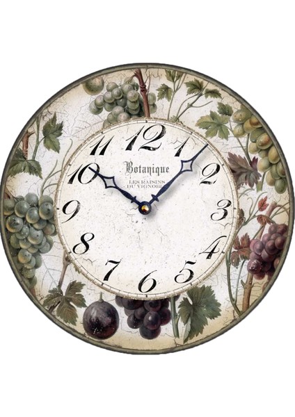 SAAT00026 Ahşap Duvar Saati Ebat 70 cm