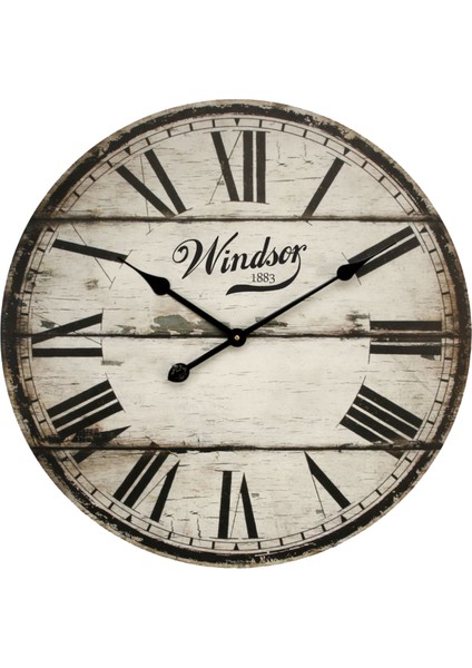 SAAT00255 Ahşap Duvar Saati Ebat 70 cm