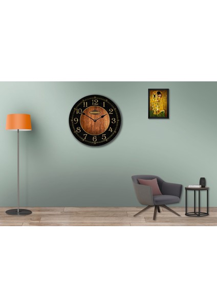 SAAT00146 Ahşap Duvar Saati Ebat 70 cm modelleri