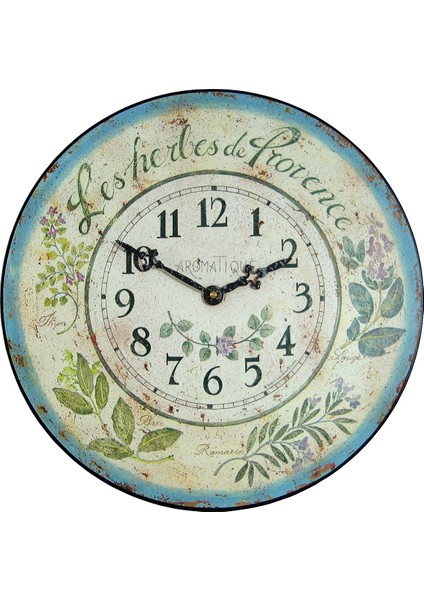 SAAT00138 Ahşap Duvar Saati Ebat 70 cm