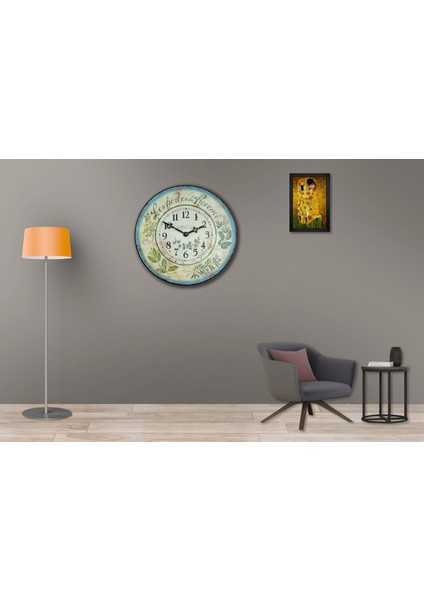 SAAT00138 Ahşap Duvar Saati Ebat 70 cm fiyatları