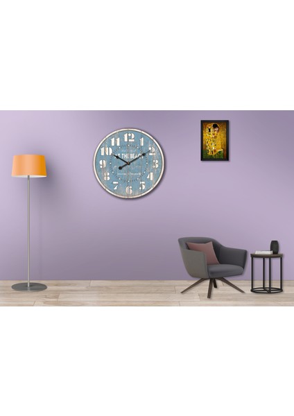 SAAT00367 Ahşap Duvar Saati Ebat 70 cm modelleri