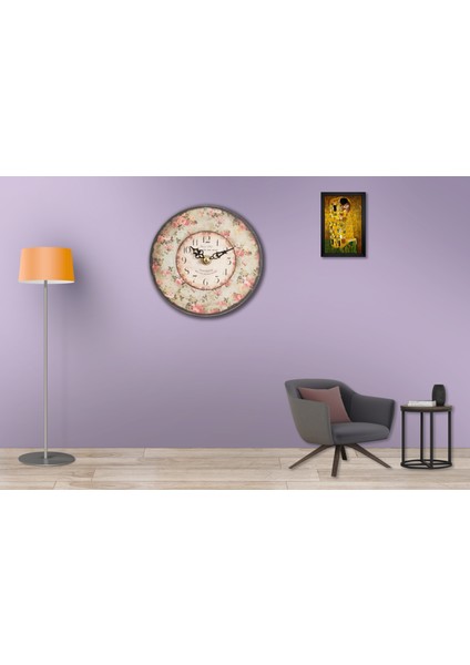 SAAT00420 Ahşap Duvar Saati Ebat 70 cm modelleri