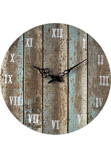 SAAT00057 Ahşap Duvar Saati Ebat 70 cm
