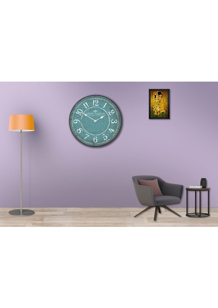 SAAT00143 Ahşap Duvar Saati Ebat 70 cm modelleri