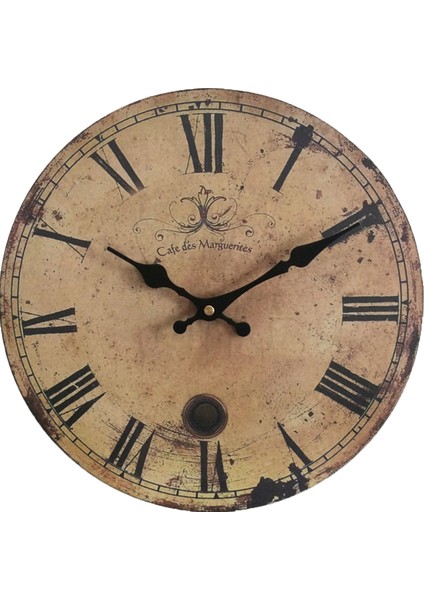 SAAT00025 Ahşap Duvar Saati Ebat 70 cm