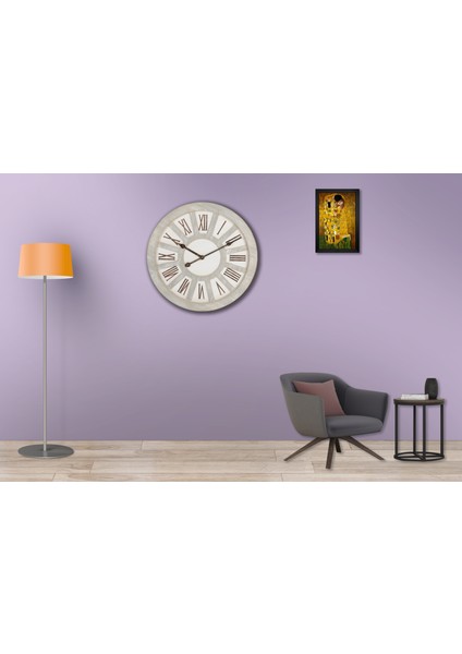 SAAT00326 Ahşap Duvar Saati Ebat 70 cm fiyatları