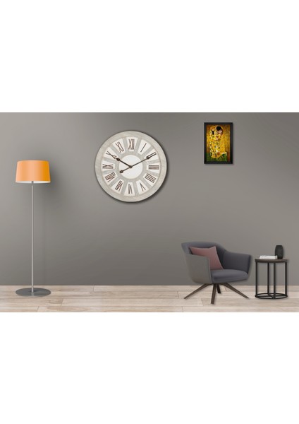 SAAT00326 Ahşap Duvar Saati Ebat 70 cm modelleri