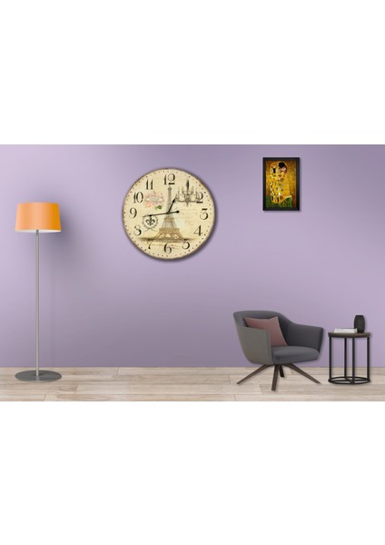 SAAT00351 Ahşap Duvar Saati Ebat 70 cm modelleri