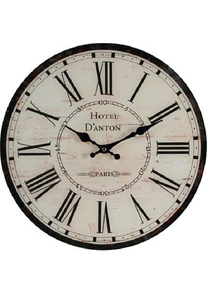 SAAT00390 Ahşap Duvar Saati Ebat 70 cm