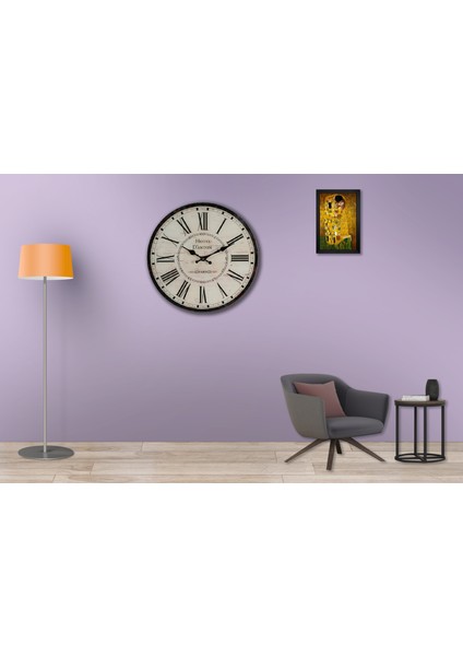 SAAT00390 Ahşap Duvar Saati Ebat 70 cm modelleri