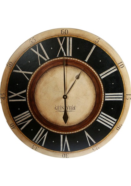 SAAT00273 Ahşap Duvar Saati Ebat 70 cm