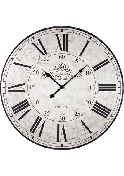 SAAT00356 Ahşap Duvar Saati Ebat 70 cm