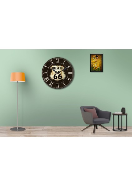 SAAT00015 Ahşap Duvar Saati Ebat 70 cm fiyatları