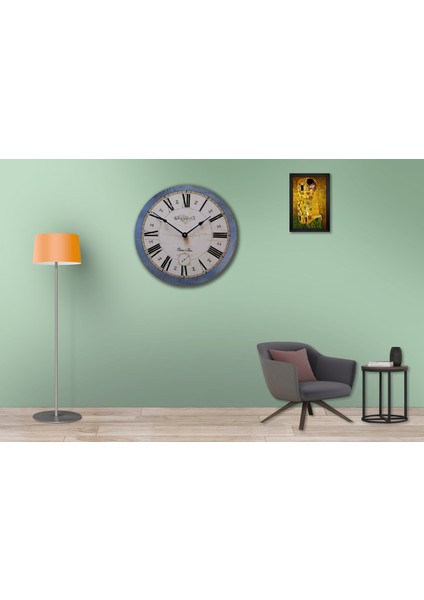 SAAT00281 Ahşap Duvar Saati Ebat 70 cm fiyatları