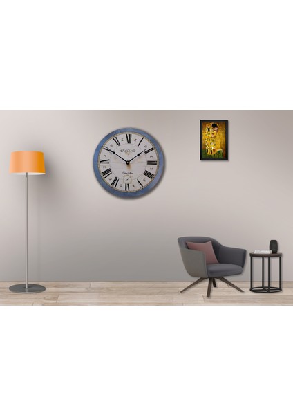 SAAT00281 Ahşap Duvar Saati Ebat 70 cm modelleri