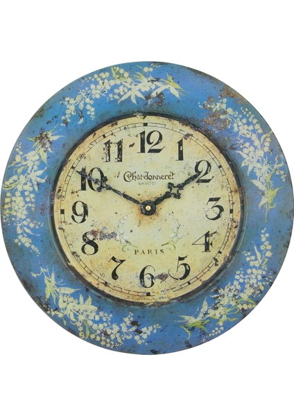 SAAT00062 Ahşap Duvar Saati Ebat 70 cm