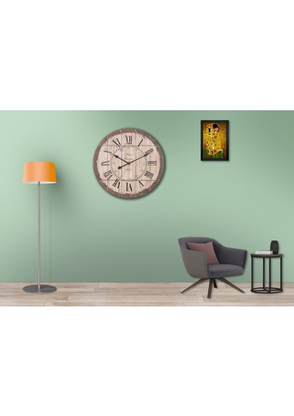 SAAT00184 Ahşap Duvar Saati Ebat 70 cm fiyatları