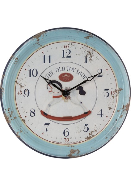 SAAT00272 Ahşap Duvar Saati Ebat 70 cm