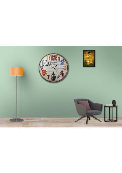 SAAT00101 Ahşap Duvar Saati Ebat 70 cm modelleri