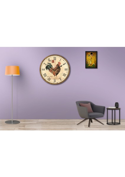 SAAT00271 Ahşap Duvar Saati Ebat 70 cm fiyatları