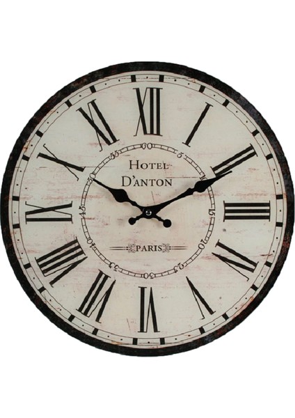 SAAT00047 Ahşap Duvar Saati Ebat 70 cm