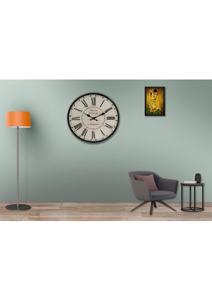 SAAT00047 Ahşap Duvar Saati Ebat 70 cm fiyatları