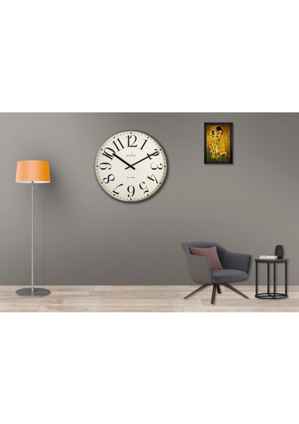 SAAT00141 Ahşap Duvar Saati Ebat 70 cm fiyatları