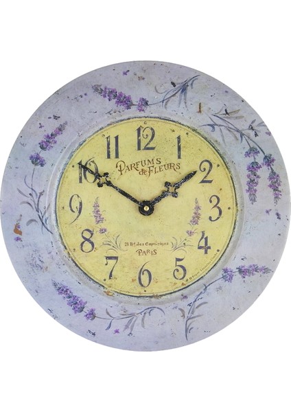 SAAT00050 Ahşap Duvar Saati Ebat 70 cm