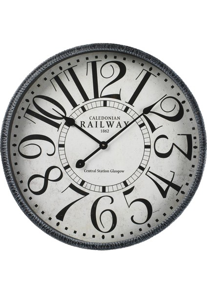 SAAT00278 Ahşap Duvar Saati Ebat 70 cm