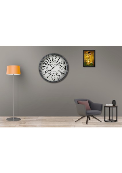 SAAT00278 Ahşap Duvar Saati Ebat 70 cm modelleri