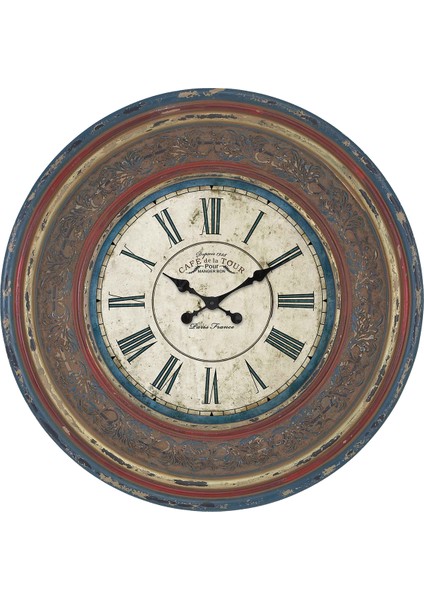 SAAT00098 Ahşap Duvar Saati Ebat 70 cm