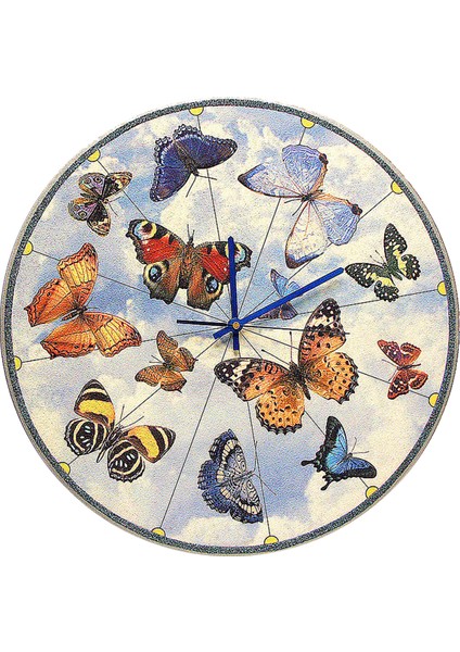 SAAT00463 Ahşap Duvar Saati Ebat 70 cm