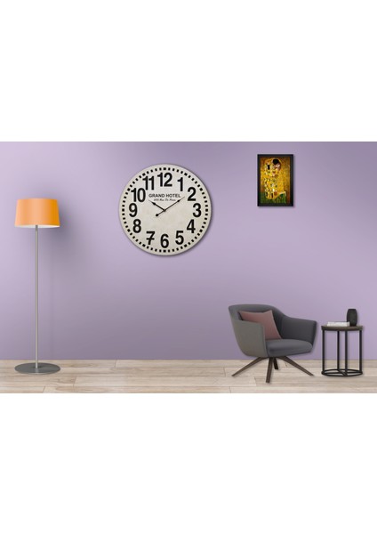 SAAT00063 Ahşap Duvar Saati Ebat 70 cm fiyatları