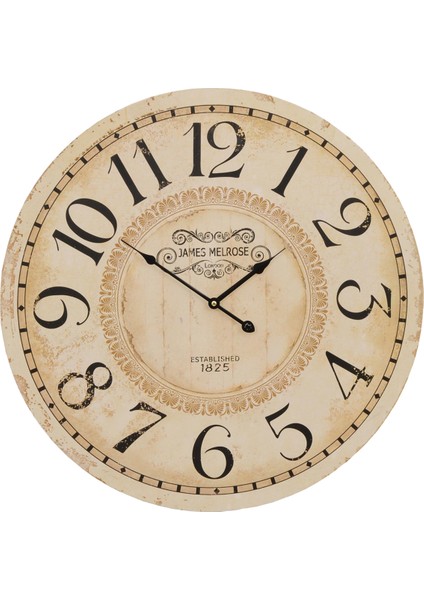 SAAT00427 Ahşap Duvar Saati Ebat 70 cm