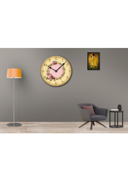 SAAT00024 Ahşap Duvar Saati Ebat 70 cm fiyatları