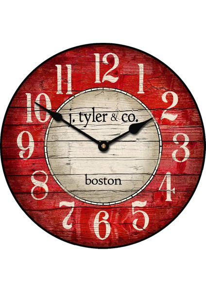 SAAT00148 Ahşap Duvar Saati Ebat 70 cm