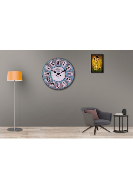 SAAT00052 Ahşap Duvar Saati Ebat 70 cm modelleri