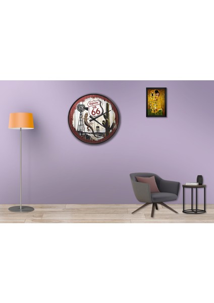 SAAT00395 Ahşap Duvar Saati Ebat 70 cm modelleri