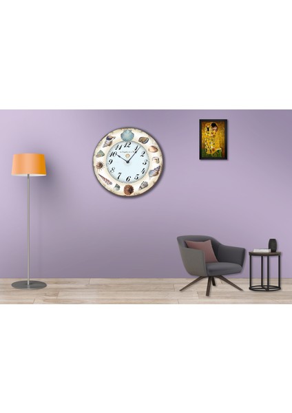 SAAT00028 Ahşap Duvar Saati Ebat 70 cm modelleri