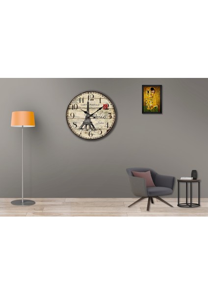 SAAT00266 Ahşap Duvar Saati Ebat 70 cm modelleri