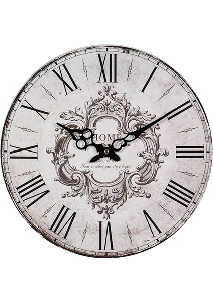 SAAT00077 Ahşap Duvar Saati Ebat 70 cm